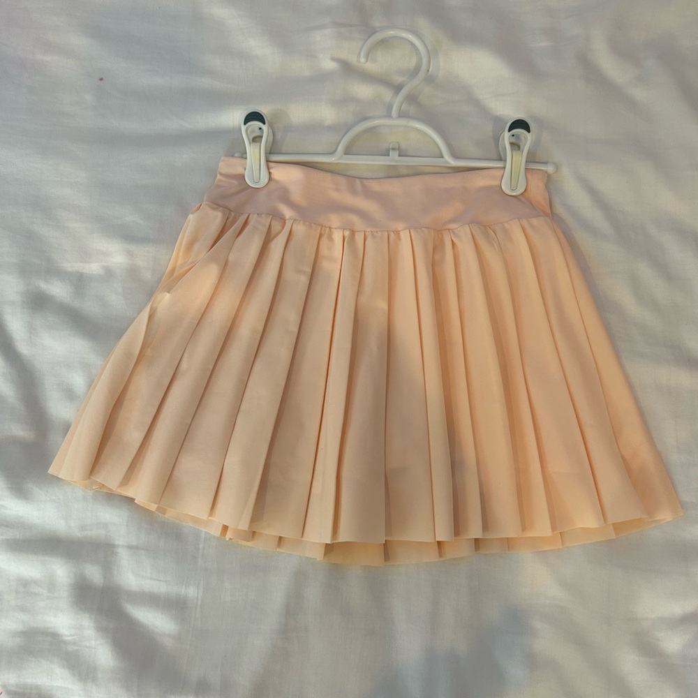 Nice peach color skort